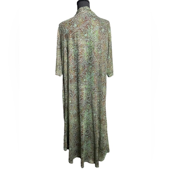 Women’s Paisley Praise Duster Crazy Train Sz S (NWT) - Picture 2 of 10